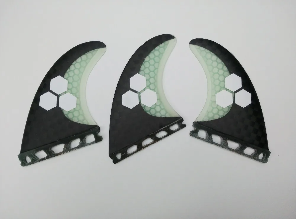 Future G5 Fin Barbatana de Surf Black Carbon Honeycom Surfboard SUP Fins|Серфинг| |
