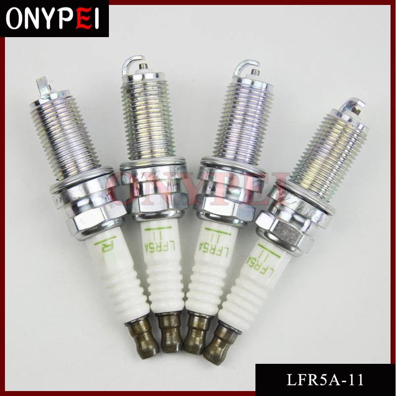 4x нормальный Свеча зажигания 22401 8H515 LFR5A 11 для Nissan Almera N16 X Trail T30 Premera P12 LFR5A11|plug|plug
