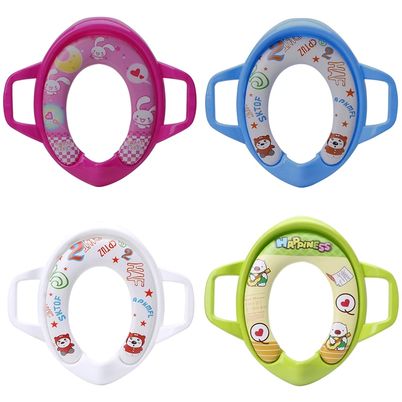 o Bebê Caçoa a Criança Potty Crianças Treinamento Higiênico Pedestal Assento Almofada Anel 2 High Quality Mamãe e Bebê