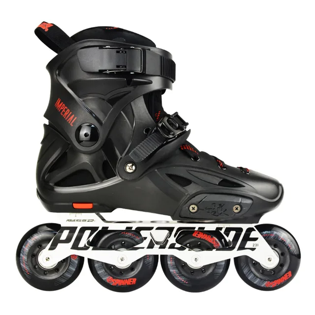 US $169.10 100 Original 2018 Powerslide Imperial Inline Skates Professional Slalom Inline Skates Roller Free 