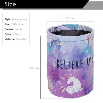 

Unicorn Multifunction Purse Box Travel Makeup Cosmetic Bags Toiletry Case Pouch