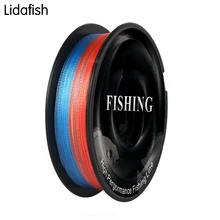 5 цветов, 100 м, PE плетеная леска, 8-100 фунтов, новинка, нейлоновая леска