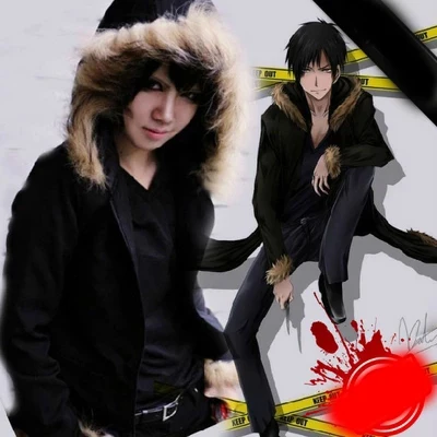 デュラララ折原臨也コスプレ衣装流行黒コートジャケット11 Cosplay Costume Orihara Izayaizaya Cosplay Jacket Aliexpress