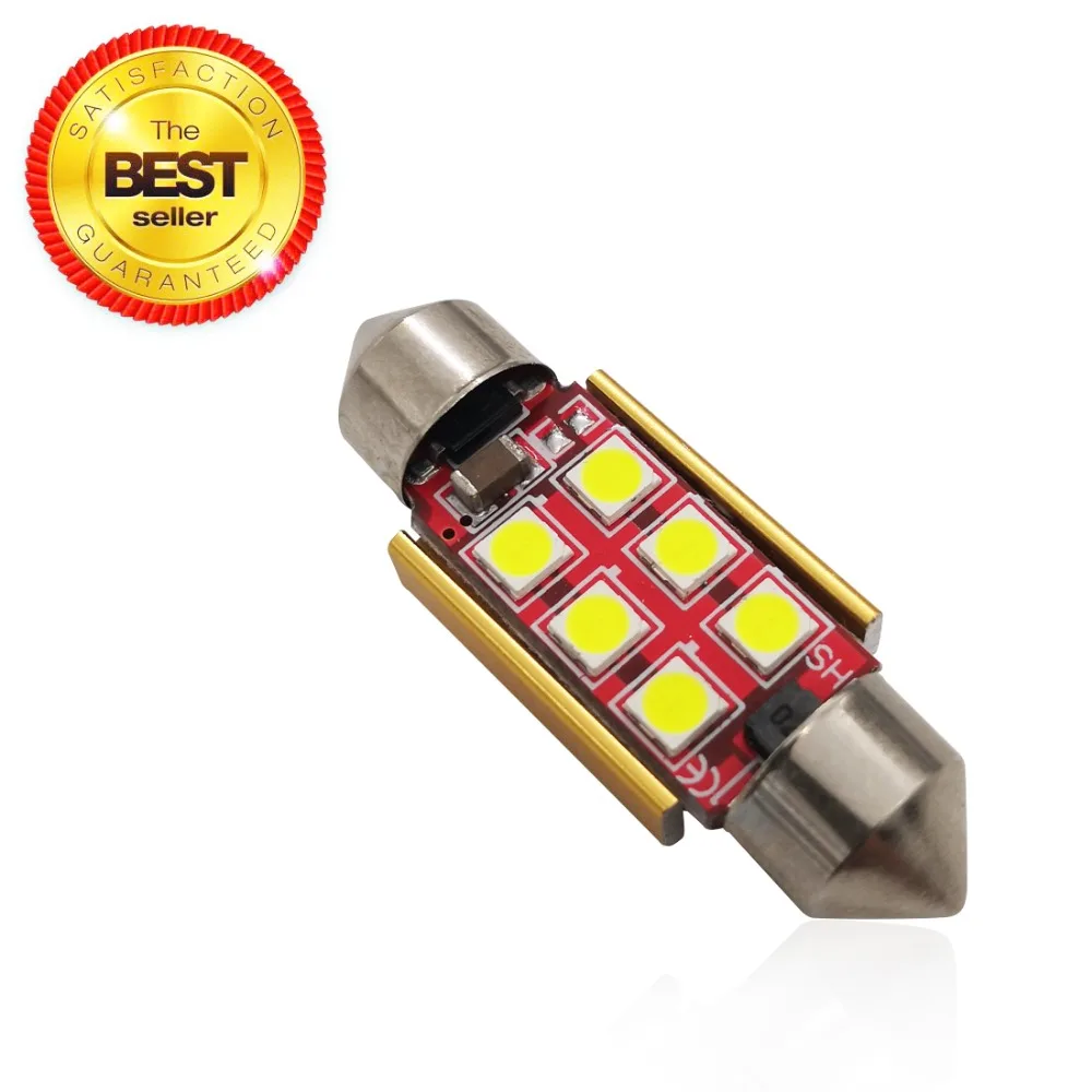 4 pcs of 36mm festoon light led bulbs Car Reading Light Led Canbus Festoon Led Car Bulb 3030