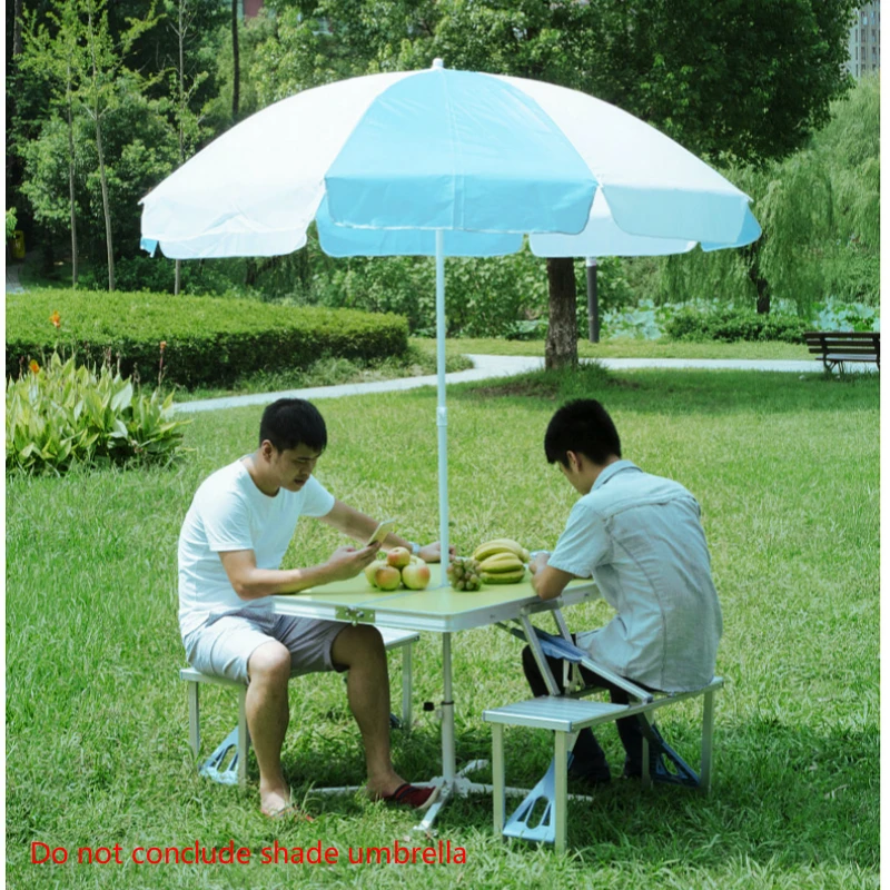 One-piece Folding Outdoor Table Portable Light Camping Table with Handle Multifunction BBQ Desk Outdoor Furniture with Stool One-piece Folding Outdoor Table Portable Light Camping Table with Handle Multifunction BBQ Desk Outdoor Furniture with Stool