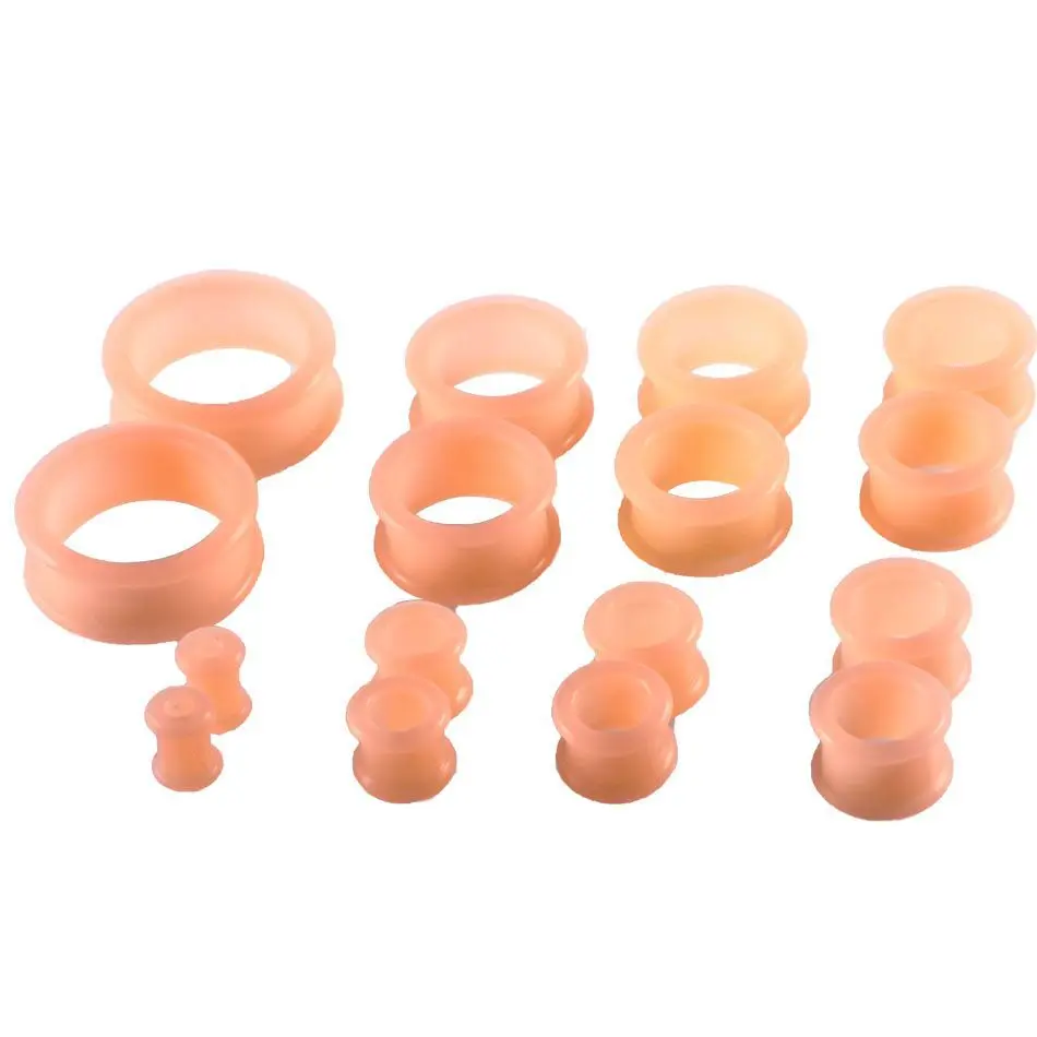 1 пара силиконовые вставки для Пирсинга Ушей 3 25 мм|ear stretcher|plug earear piercing |