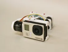 3D печатных Gopro Hero3 Gopro3 2 оси Бесщеточный Карданного для TBS черная овца обнаружения Quadcopter