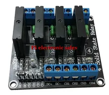 5v 4 Channel SSR G3MB-202P Solid State Relay Module For Arduino