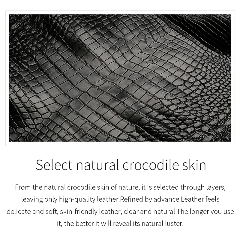 Natural Crocodile Leather case For Samsung Galaxy