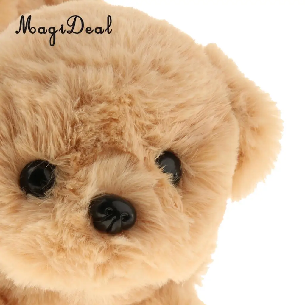 Cuddly Electronic Puppy Interactive Dog Robot Toys Electric Robotic Pets Stand Walk Bark & Wag Tail for Gift - Golden Retriever
