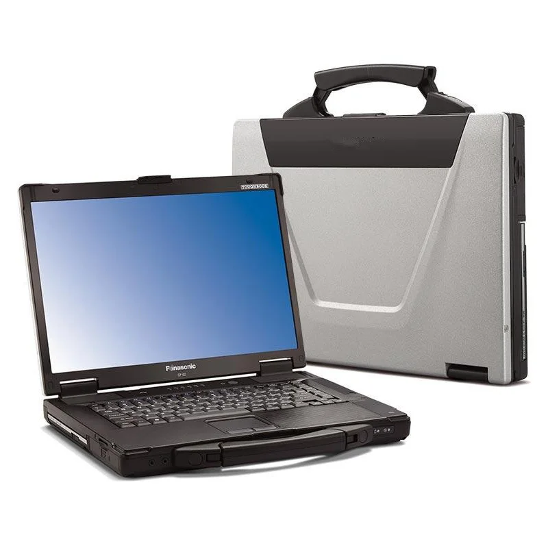 Военный ноутбук CF52 автомобильный диагностический инструмент ноутбук для MB STAR C4 c5 для Vocom с P8600 cpu Toughbook CF52 Заводской магазин предложение
