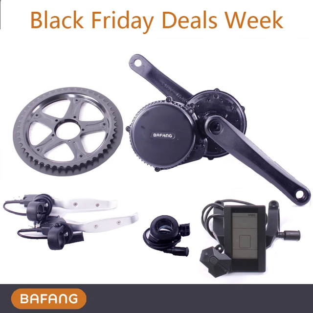 Cheap 36V 500W Bafang BBS02 Lastest model Ebike Electric bicycle Motor 8fun mid drive electric bike conversion kit