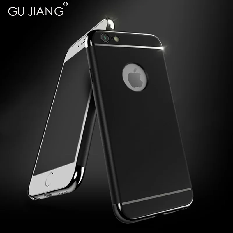 GUJIANG Luxury 3 in 1 Full Cover Slight Matte Prot...
