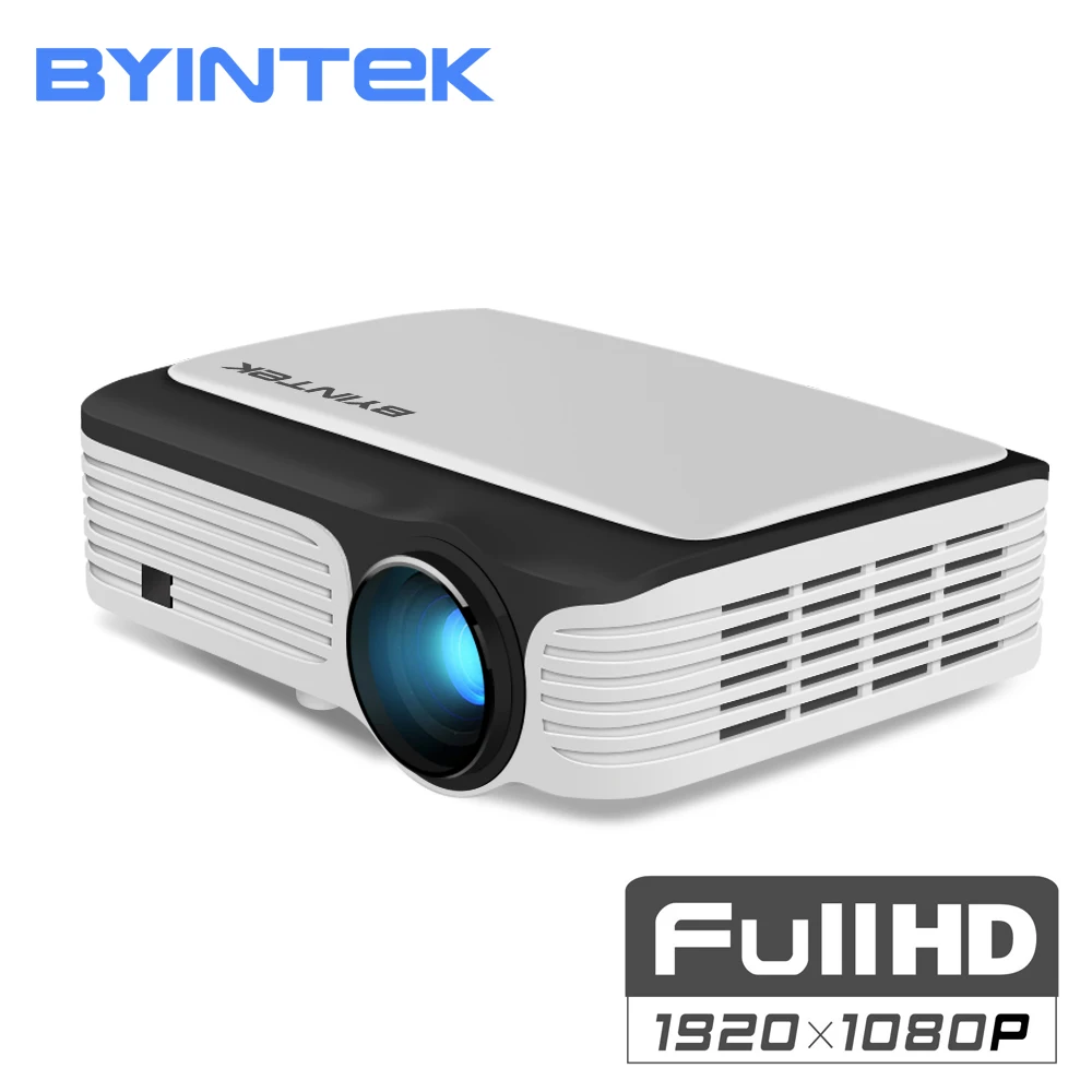 BYINTEK MOON M1080 FULL HD 1080P Portable LED Mini Projector 1920x1080 LCD 200inch Video LCD For Home Theater Game Movie Cinema BYINTEK MOON M1080 FULL HD 1080P Portable LED Mini Projector 1920x1080 LCD 200inch Video LCD For Home Theater Game Movie Cinema