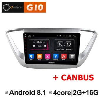 

HD 9inch Android 8.1 Quad 4Core 2GB RAM+16GB ROM Radio For Hyundai Verna 2016/2018 Car DVD Player GPS Navigation Stereo BT WIFI