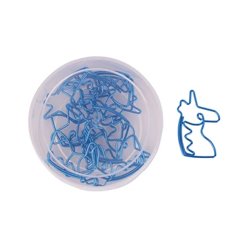 

Unicorn shaped Paper clips Creative Lovely Paperclip Bookmark Paper Clips Decorative Stationery Clips Kawaii Stationery Office