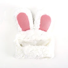 Funny Pet Dog Cat Cap Costume Warm Rabbit Hat New Year Party Christmas Cosplay Accessories Photo Props Headwear