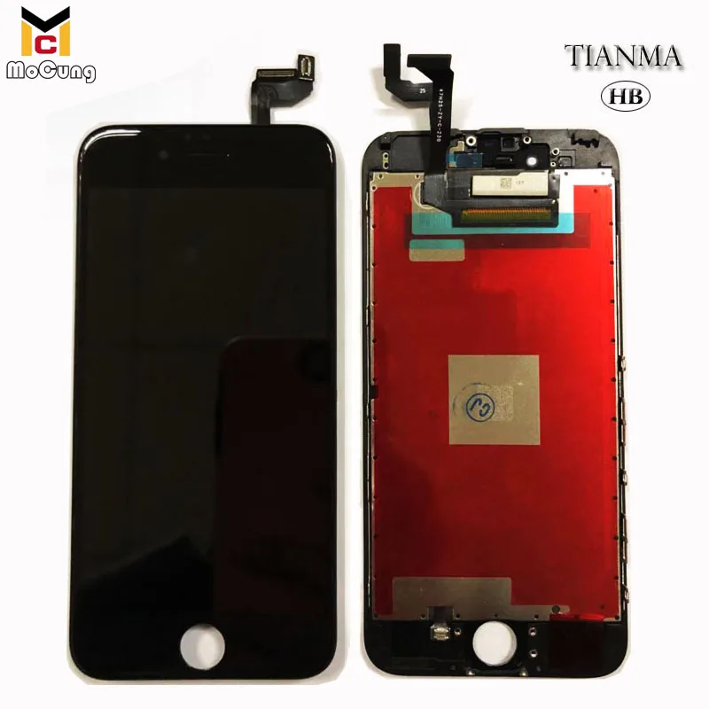 

100% OEM Tianma High Bright AAA Quality LCD Screen For iphone 6S Display Digitizer With Good 3D Force Touch No Dead Pixel +Tools