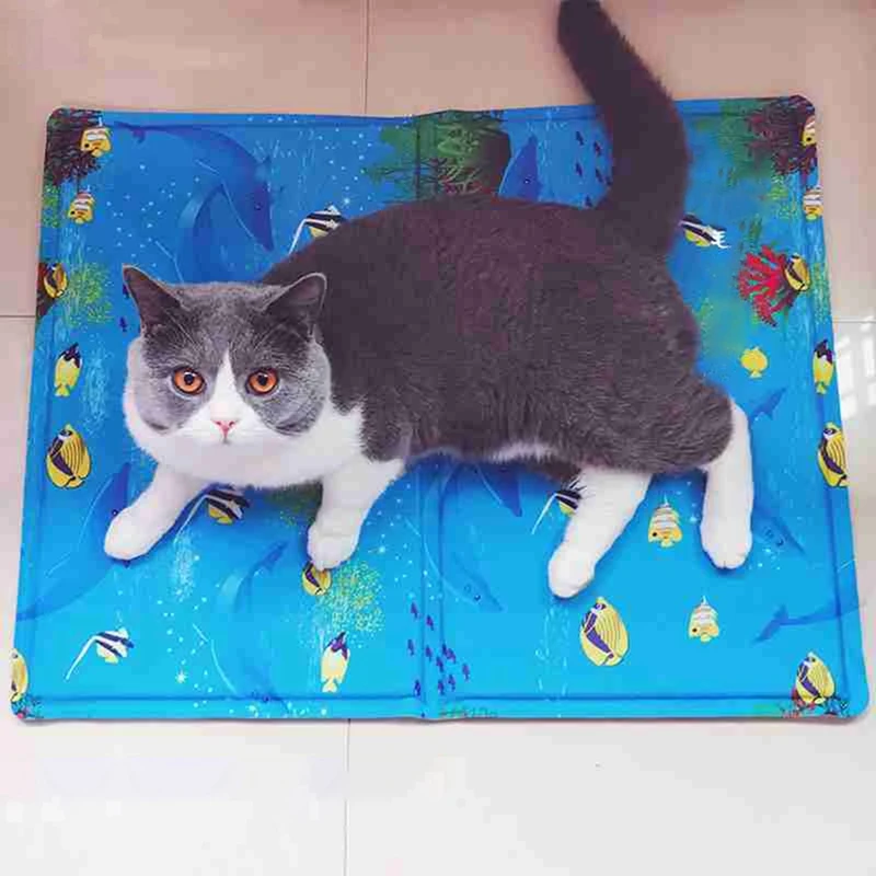 Pet коврик для отдыха собаки гель охлаждающая подушка для собак Тедди Малый большой кот летом подушки для держать охлаждения домашних животных