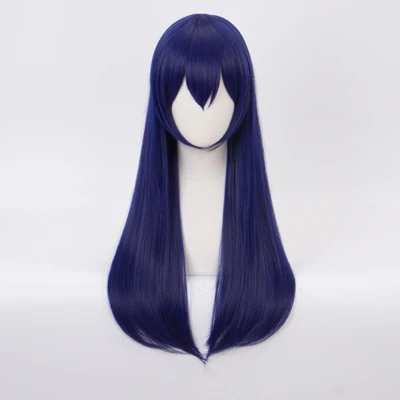 Обувь в стиле аниме «Живая Любовь Уми Сонода длинные Косплэй парики сине-80 см термостойкие синтетические волосы Perucas Косплей+ парик Кепки - Цвет: Blue