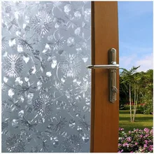 45 см/90 см* 200 см Непрозрачное стекло пленка теплоизоляция предотвратить Баск окна наклейки туалет наклейки без клея пластик электростатического