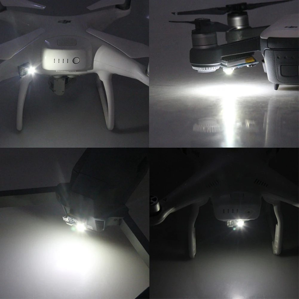 

Led Flash Drone Durable Strobe Lamp Accessories Small Night Flight Lights Replacement Magic Sticker Safety Lighting For Phantom