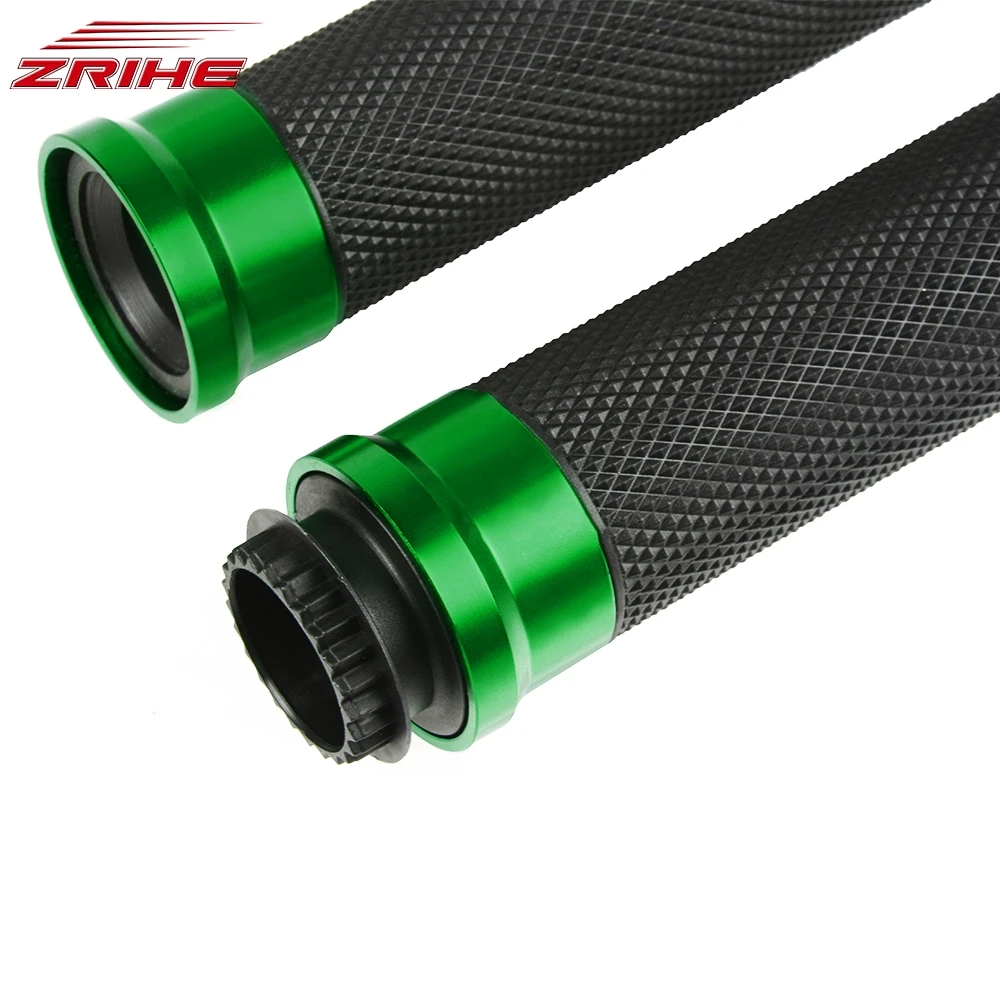 Для KAWASAKI ZX 6R/636 9R 10R 12R ER-5 ER 6F 6N GTR1400 ZRX ZZR 1200 универсальная мотоциклетная рукоятка для руля