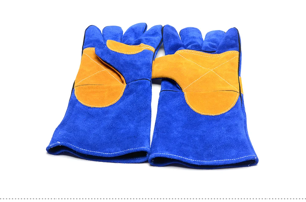 Safety Gloves For Working Welding Security Cowhide Workplace Safety Supplies (4)