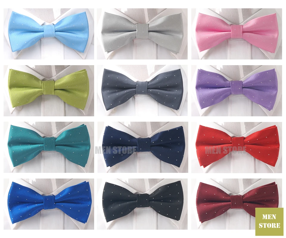 New Men/'s Plaids /& checkers Pre-tied Bow Tie /& Hankie Set Formal Party Lavender