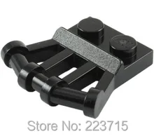Plate 1x2 w 2 handles 20pcsDIY enlighten block brick part No 92692 Compatible With Other