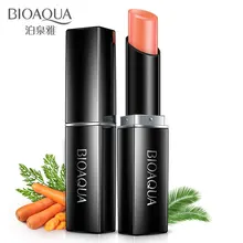 BIOAQUA морковь эссенция бальзам для губ высоко питающий, увлажняющий губная помада детский бальзам для губ питательный, для макияжа Уход за губами красота 3,8 г