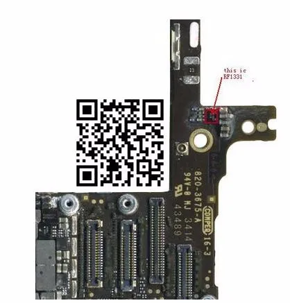 4 шт./лот позиционирование микросхема RF1331 11 контактов для iphone 6 6plus