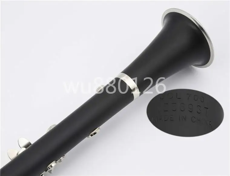 JUPITER JCL-700Q High Quality 17 Keys Bb Clarinet Bakelite Material Tube Body B Flat Clarinet Musical Instrument With Mouthpiece