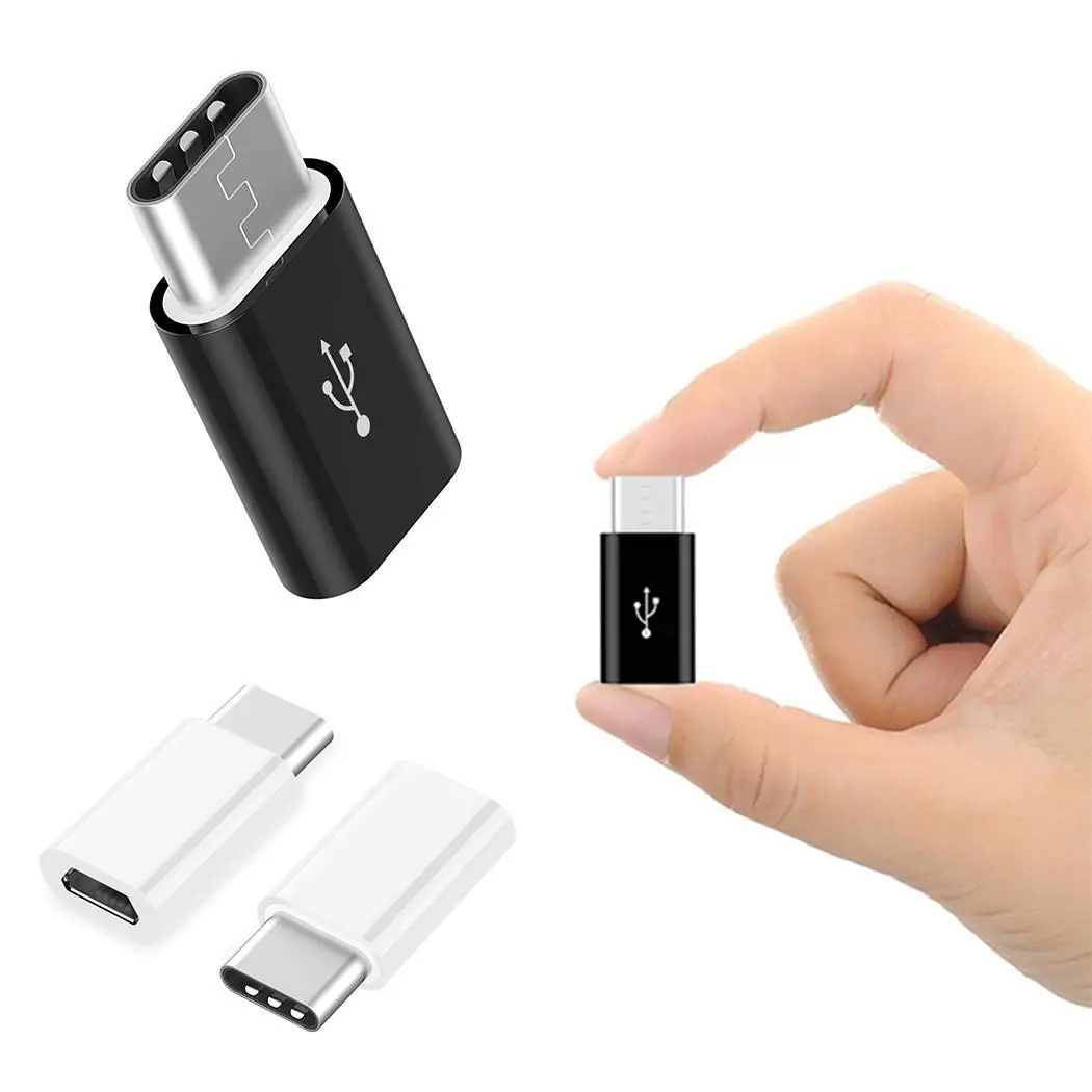 

New 5PCS/Set USB-C Type-C to Micro Mini USB Data Charging Adapter