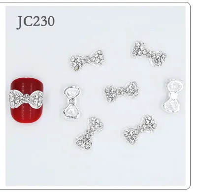 JC230 100 шт. K9 серии Кристалл Сплав для маникюра Искусство Стразы 6*13 мм кристаллы AB Стразы Подвеска с драгоценным камнем для 3D украшение для ногтей# JC217 - Цвет: JC230