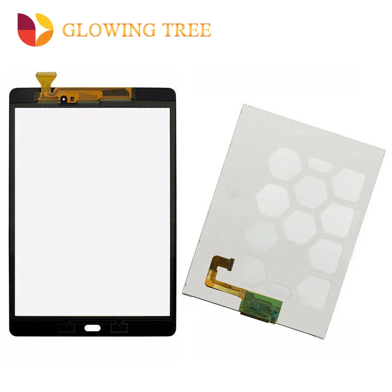 

White / Black Gray For Samsung Galaxy Tab A 9.7 SM-T550 T550 T551 T555 Touch Screen Digitizer Sensor + LCD Display Panel Monitor