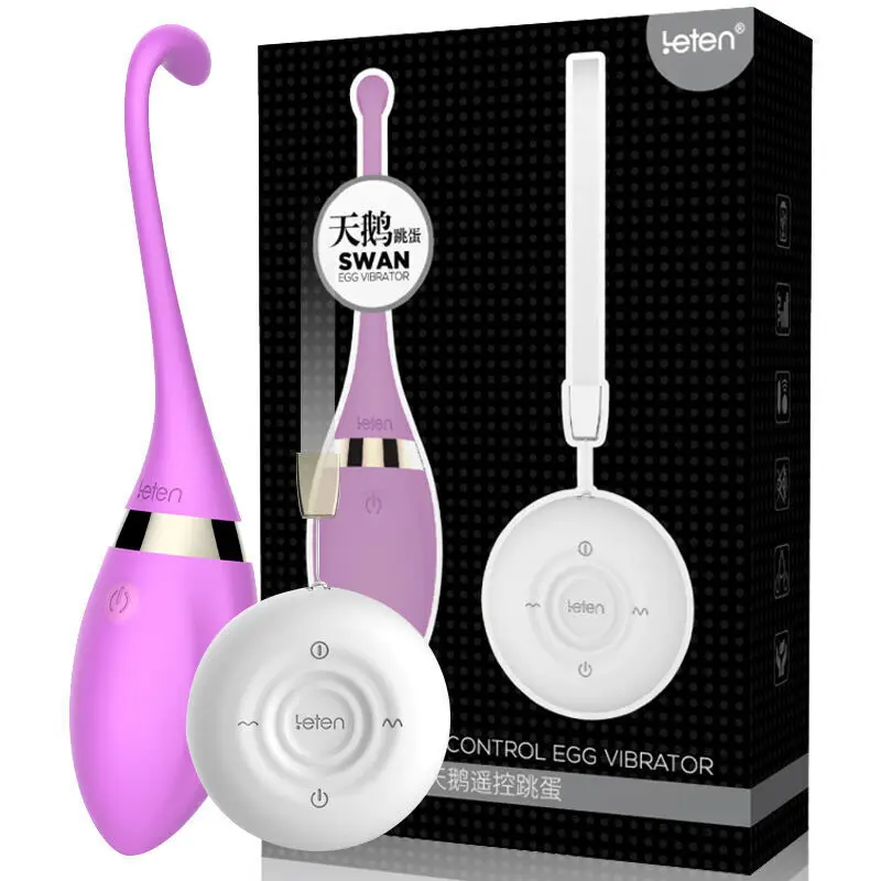 New Leten Silicone Usb Recharge Vibrating Egg Waterproof G Spot Wireless Remote Control Vibrator