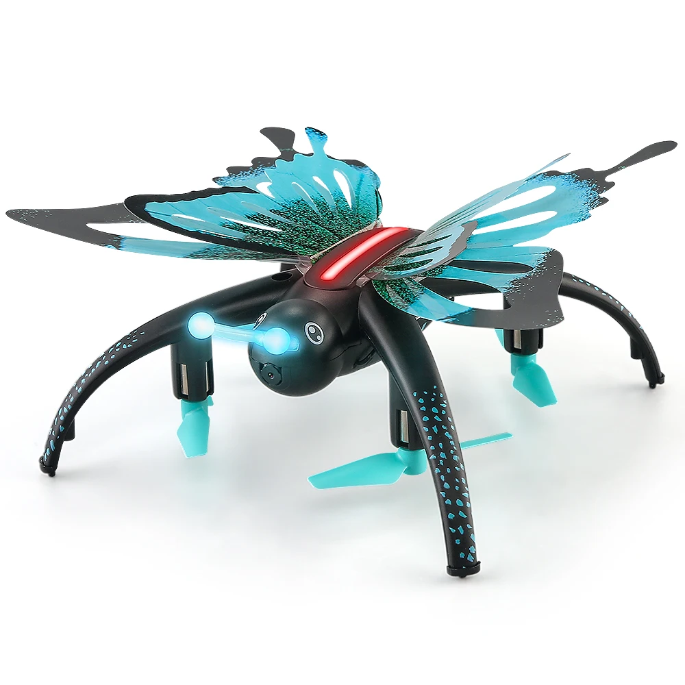 

JJR/C JJRC H42 RC Animal Butterfly WIFI FPV 0.3MP Camera Drone RC Quadcopter Mini RC Selfie Drones Flying Dron Christmas Gift
