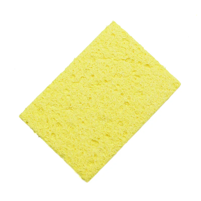 5/10Pcs Yellow Cleaning Sponge Cleaner for Enduring Electric Welding Soldering Iron hot air soldering