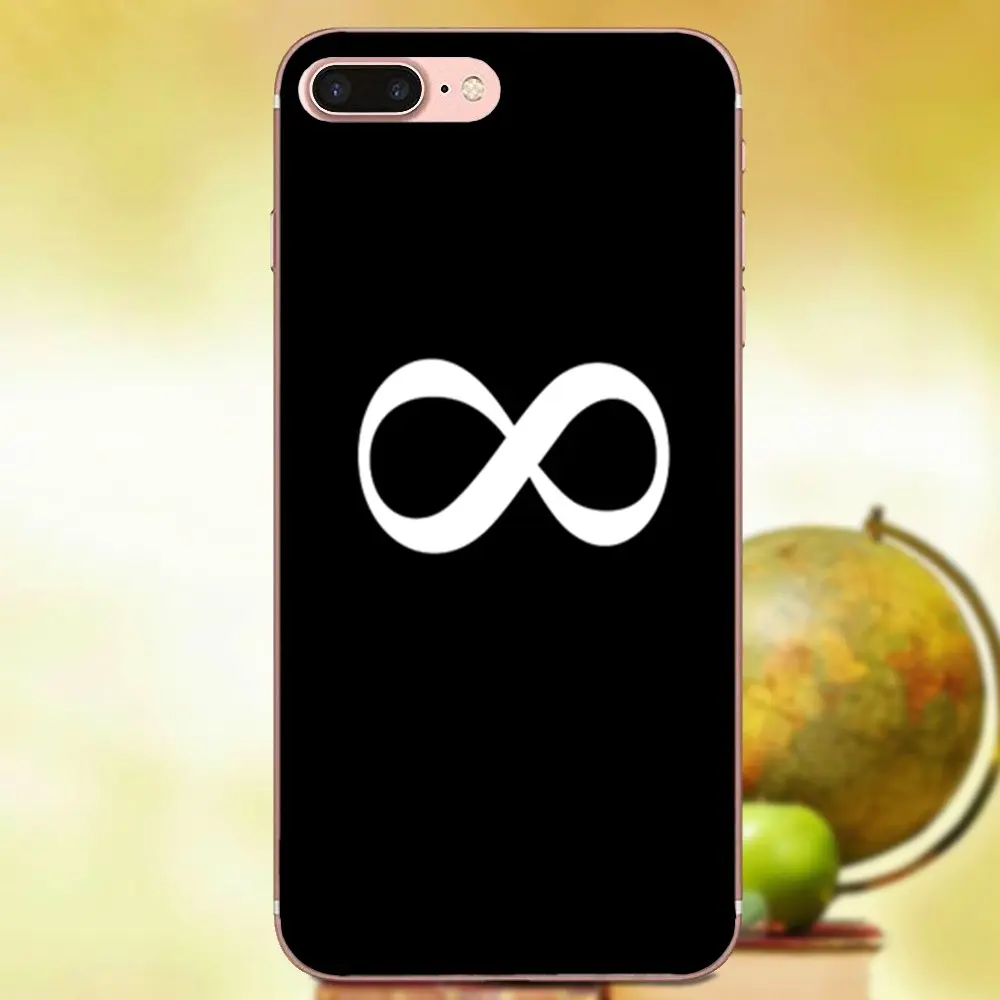 Для Samsung Galaxy Note 2 3 4 5 8 9 S3 S4 S5 S6 S7 S8 S9 mini Edge Plus мягкая защитная пленка с логотипом Infinity