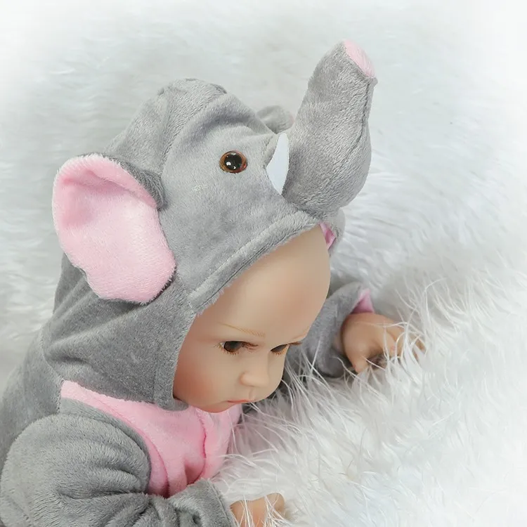 40cm Silicone Reborn Babies Dolls Toys Lovely