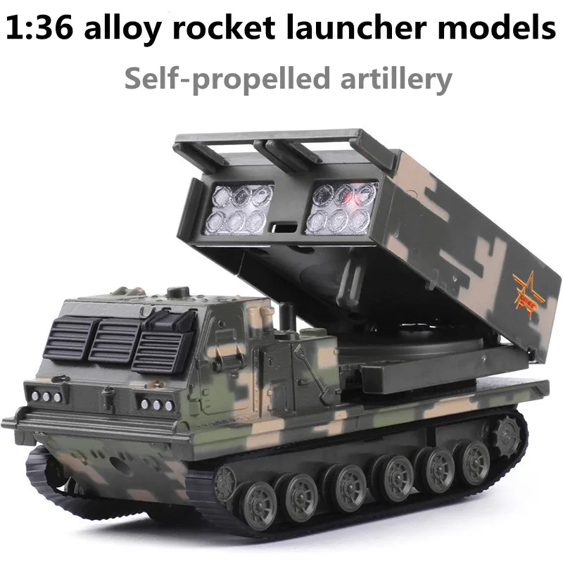 136 alloy rocket launcher models,military model, metal diecasts,toy