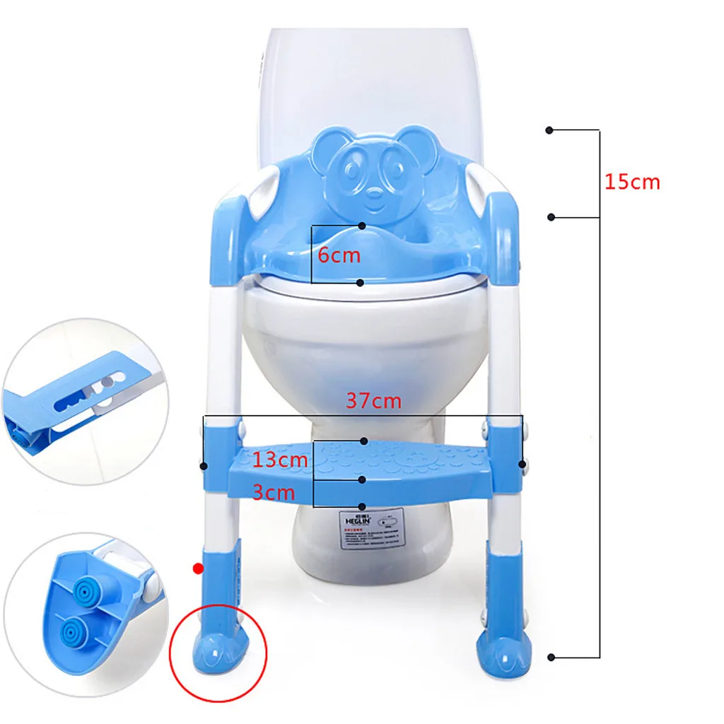 Детский горшок туалет тренер сиденье табурет лестница детей Портативный олень Туалет кольцо для путешествий на открытом воздухе горшок складной стул