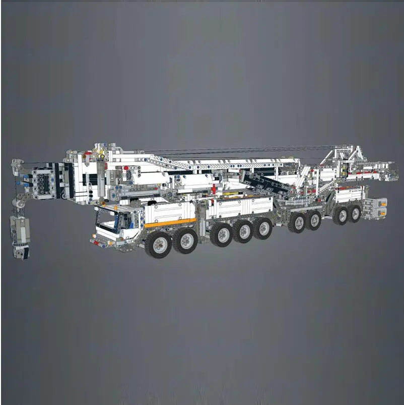 Excellent 2019 New MOC Power Mobile Crane Building LTM11200 RC Technic Motor  legoing Kits Blocks Bricks birthday diy toy Gift 1