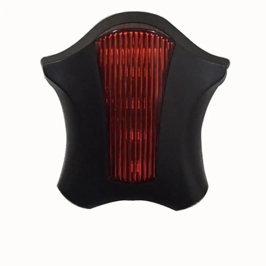 Яркий велосипедный светильник красный 5 светодиодный+ 2 Лазерная безопасность заднего хвоста Предупреждение льная мигающая лампа водонепроницаемый прочный велосипед аксессуары 20 - Цвет: Red