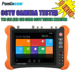 X9 8MP TVI CVI 5MP AHD SDI CVBS CCTV Тесты er монитор Новый IP Камера Тесты er с 8 дюймов Сенсорный экран Профессионального видеонаблюдения Тесты инструмент