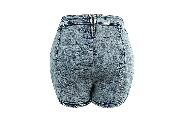 ArtSu, короткие джинсы, женские летние мини джинсовые шорты, сексуальные, Mujer, хиппи, крест-накрест, высокая талия, юбка, кюлоты, одежда, мuss50007