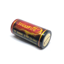 TrustFire 6000mah 3.7V 32650 Lithium-ion Battery Rechargeable Batteries With PCB Protected Board For LED Flashlights