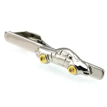 

New Style Necktie Tie Clip Mini Cute Car Shape Tie Clip Bar Clasp Pins Copper Made Men Fashion Gift Jewelry Accessory 10pcs/lot