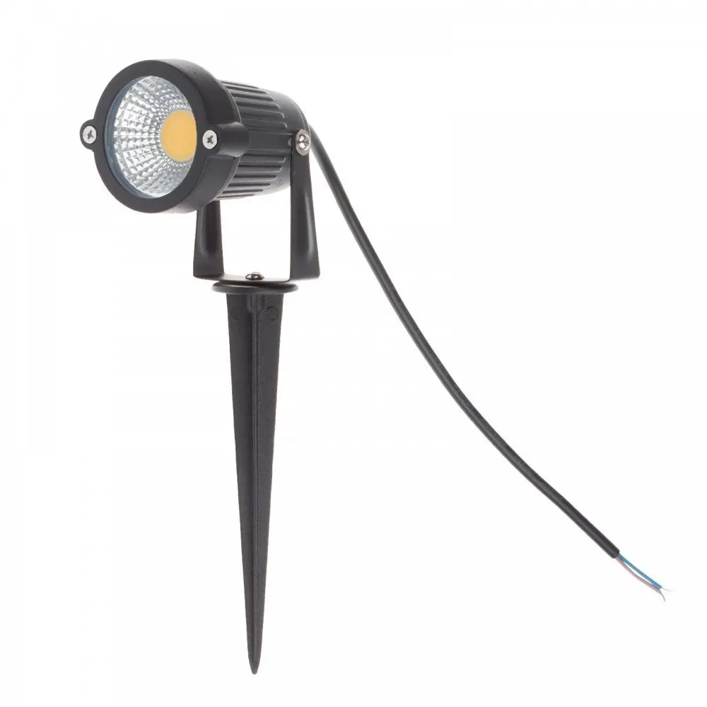 1 шт. 5 Вт 7 Вт светодиодный COB уличная газонная лампа освещения IP65 DC/AC12V AC110V 220V водонепроницаемый садовый настенный дворовый дорожка пруд фонарь-прожектор